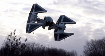 A French Guy Has Built TIE Interceptor Clone Drone