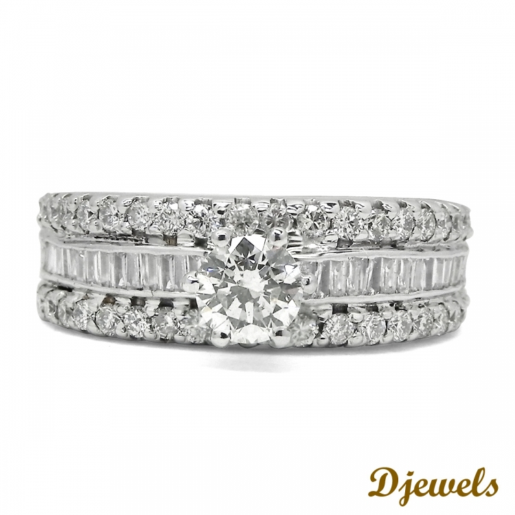 Diamond  Engagement Ring Bristle