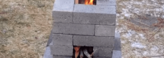 How To Build A Better Brick Rocket Stove For $10